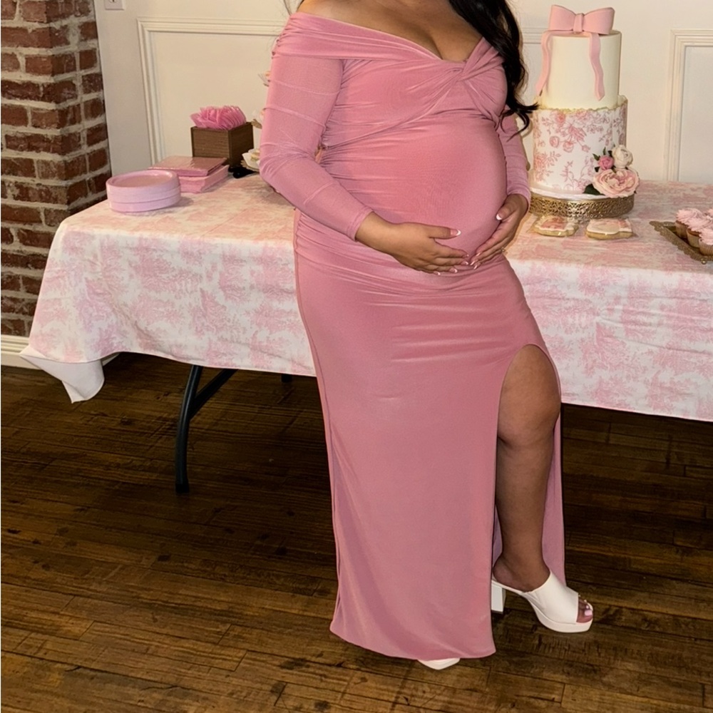 Club London Elcie Maternity Dress